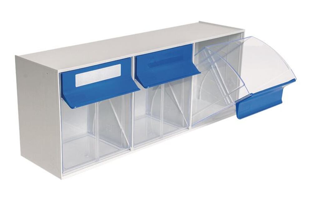 MultiStore storage containers, 3 compartments, 1 unit(s) - Luminix Health