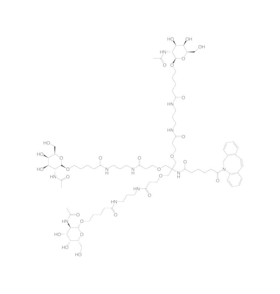Tri-GalNAc-DBCO, min. 95 %, 5 mg, plastic - Luminix Health
