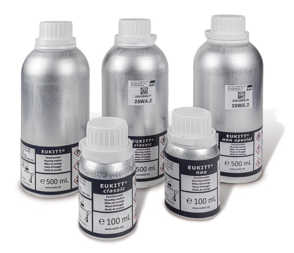 EUKITT neo spezial mounting medium, 100 ml