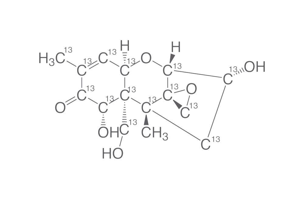13C-Deoxynivalenol, 25 µg/ml in acetonitrile, 1.2 ml, glass - Luminix Health