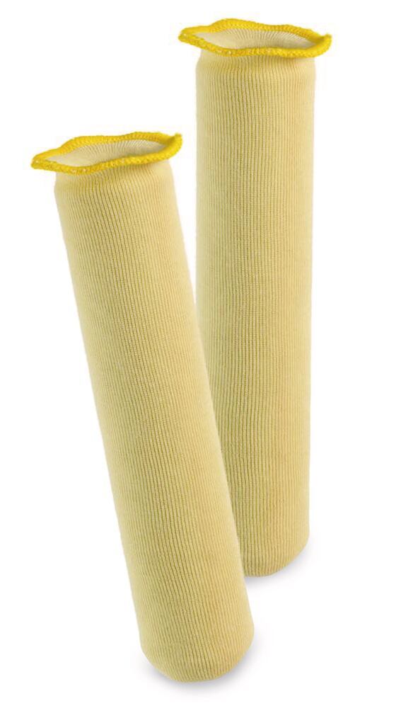 Aramid-knit forearm protectors, Without thumb hole, L 350 mm, 1 pair - Luminix Health