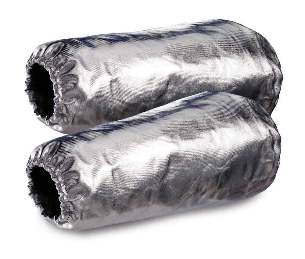 Heat-protection sleeves, Made of alum. preox-aramid, to 1000 °C, 1 pair - Luminix Health