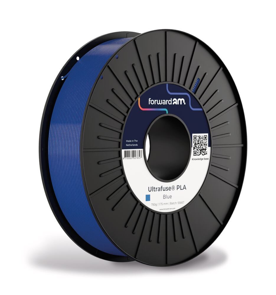 Bedrock 3D PLA Blue, 1.75mm, 750 g - Luminix Health