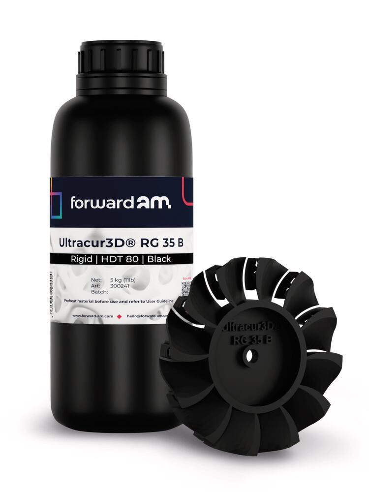 Ultracur3D® RG 35 B (Black), 1 kg - Luminix Health