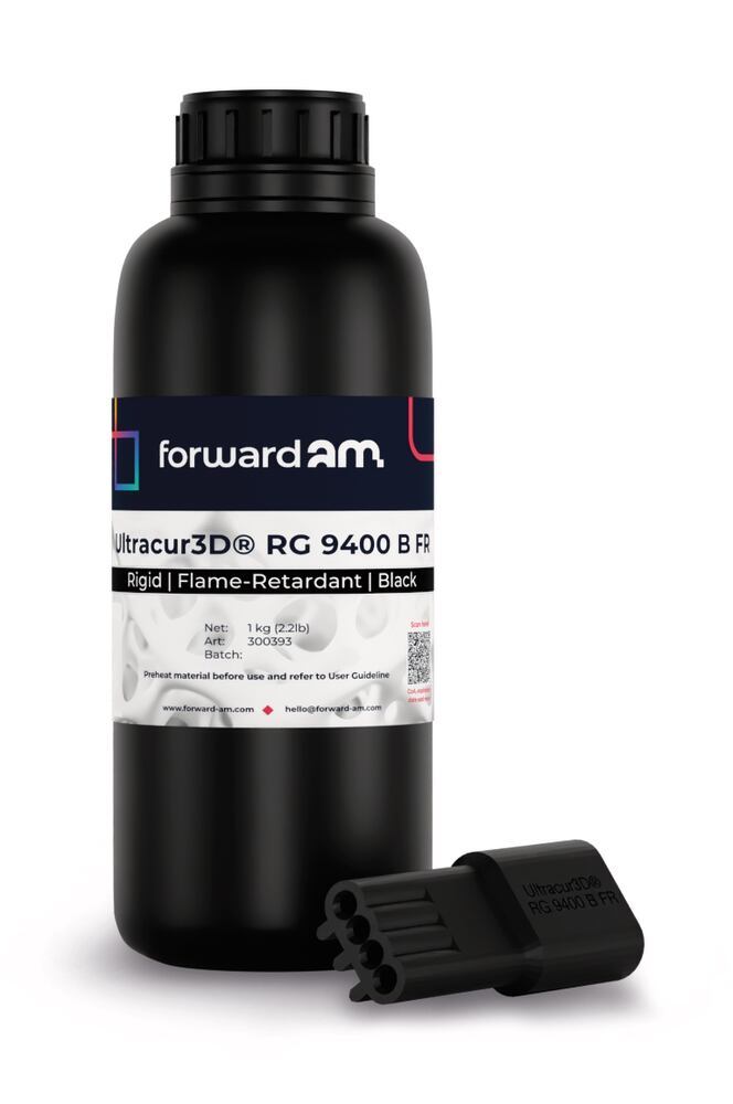 Ultracur3D® RG 9400 B FR, Black, 1 kg - Luminix Health