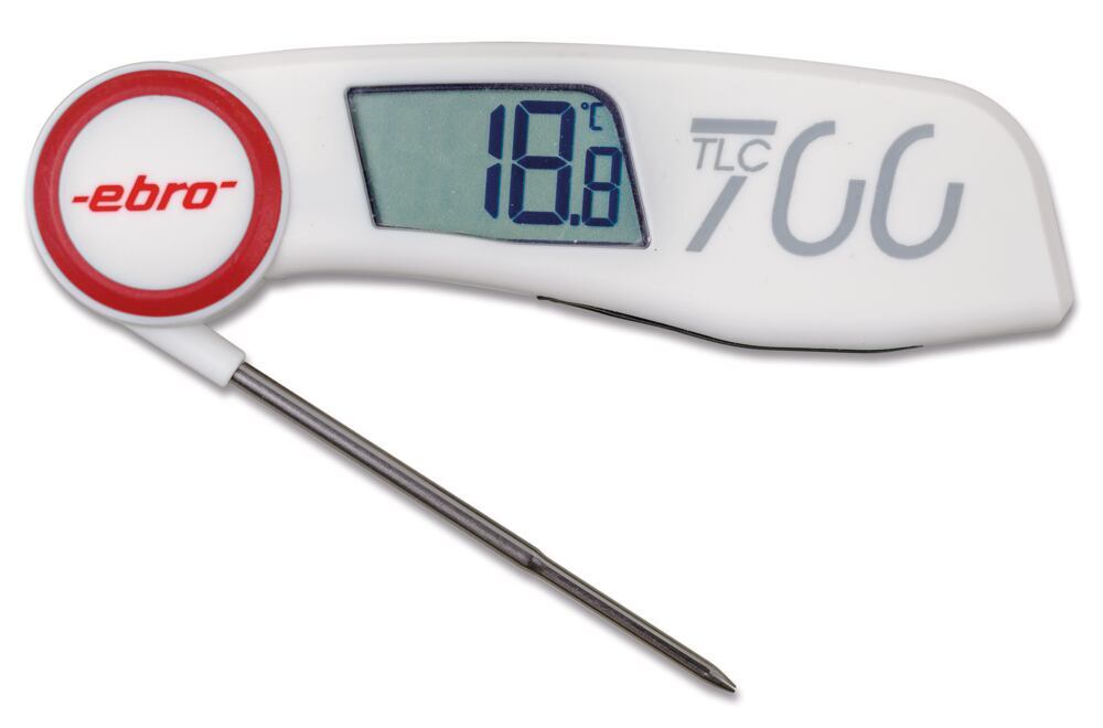 Penetration thermometer TLC 700, foldabl, incl. factory calibration certificate. - Luminix Health