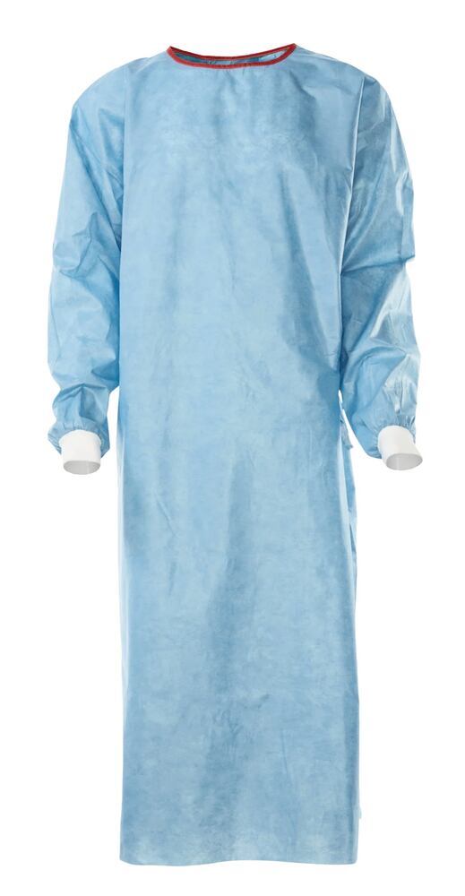 Protect Reinforced Foliodress gown, Disp. surg. gown, sterile light blue XXL - Luminix Health
