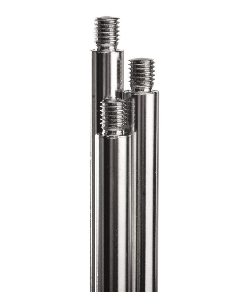 Stand rod, stainless steel 18/10 , 1500 mm, Ø 12 mm, 1 unit(s) - Luminix Health