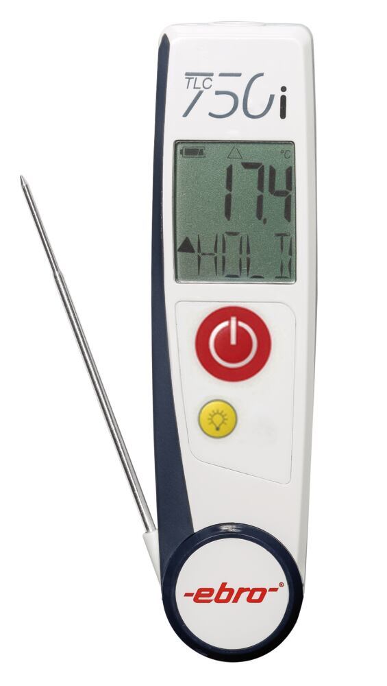 Infrared thermometer TLC 750i-V2, with factory calibration certificate - Luminix Health