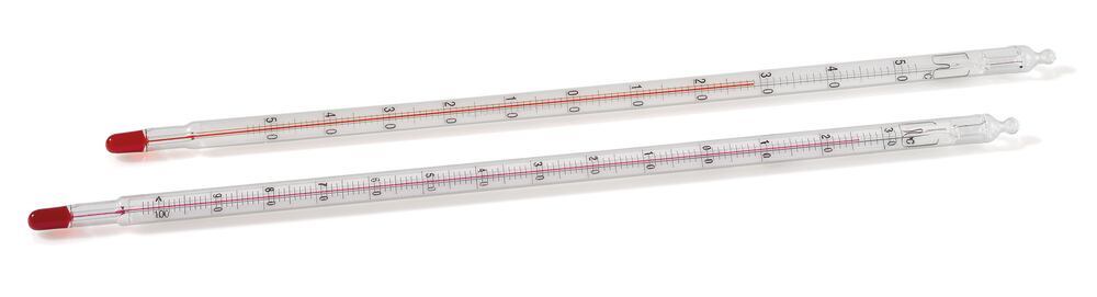 Low-temp. thermometer, -100 to +30°C/1°C, Calibrated with official certificate - Luminix Health
