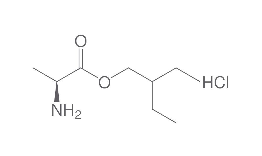 (S)-2-Ethylbutyl 2-aminopropanoate hydro, chloride, 2 g - Luminix Health