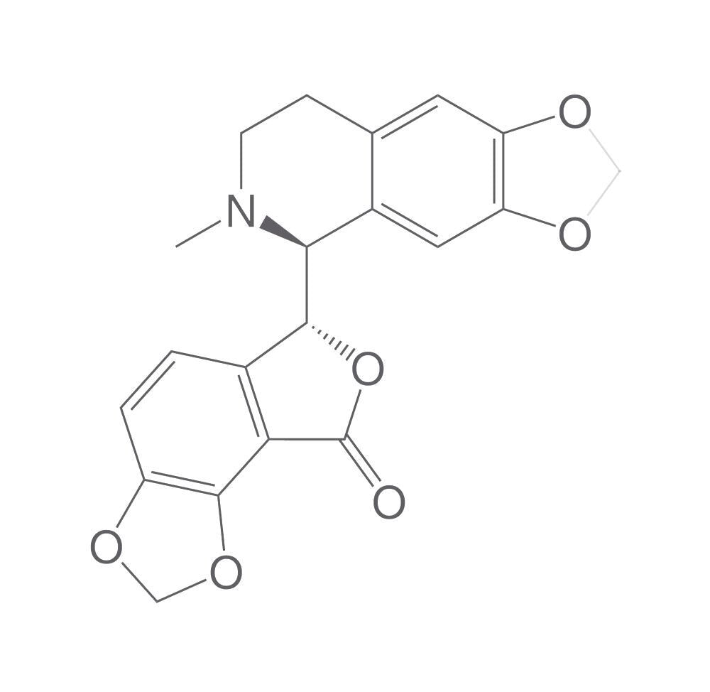 (+)-Bicuculline, BioScience Grade, 50 mg - Luminix Health