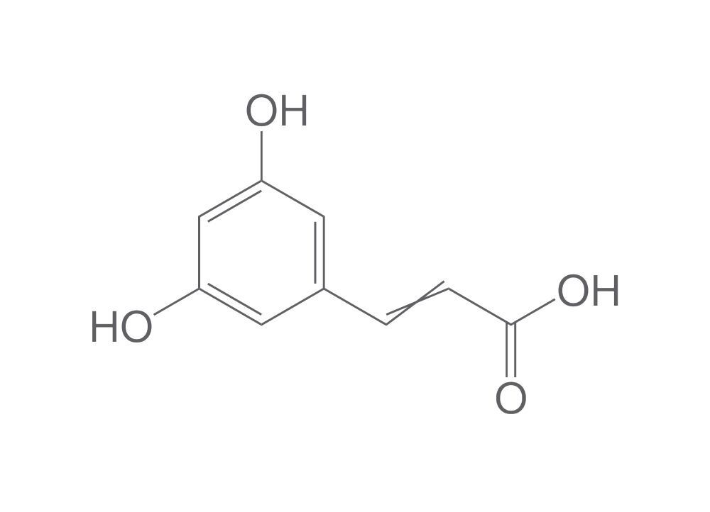 (E)-3-(3,5-Dihydroxyphenyl)acrylic acid, min. 95 %, 100 mg - Luminix Health