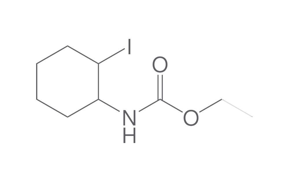 Image of (2-Iodocyclohexyl)carbamic acid ethyl es
