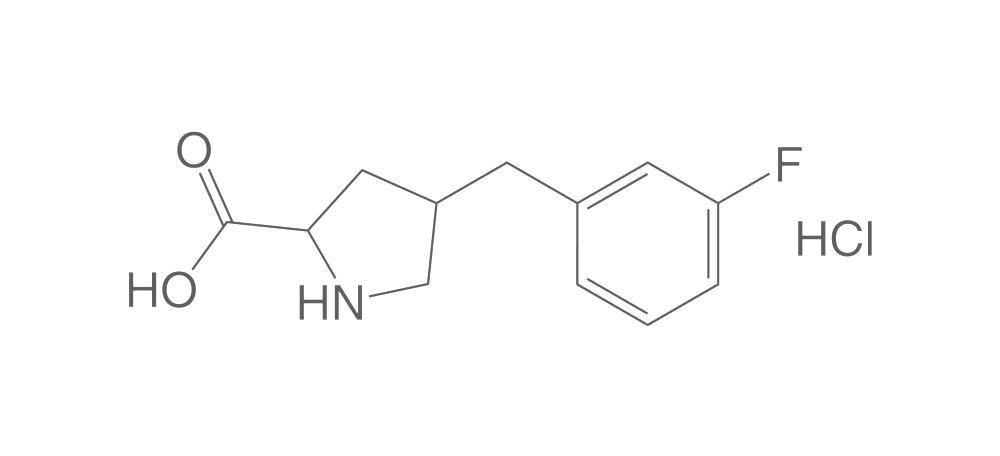 Image of (R)-γ-(3-Fluoro-benzyl)-L-proline hydroc