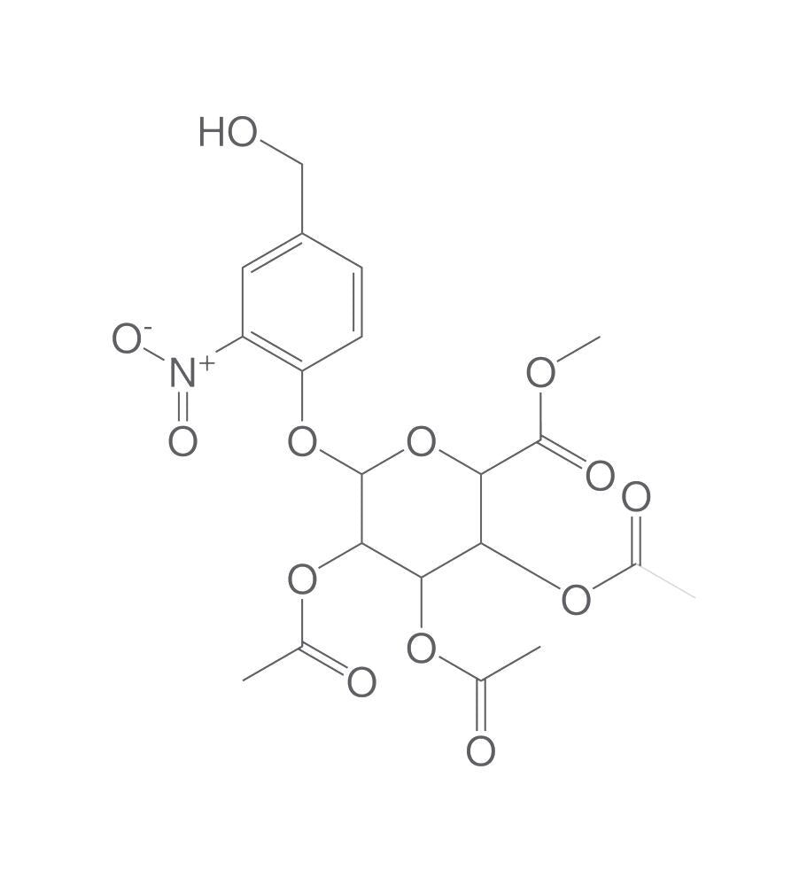(2S,3R,4S,5S,6S)-2-(4-(Hydroxymethyl)-2-nitrophenoxy)-6-(methoxycarbonyl)tetr... - Luminix Health