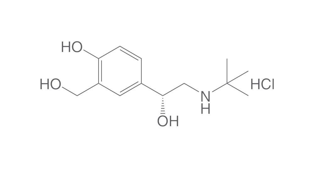 (R)-Albuterol hydrochloride, min. 95 %, 25 mg - Luminix Health
