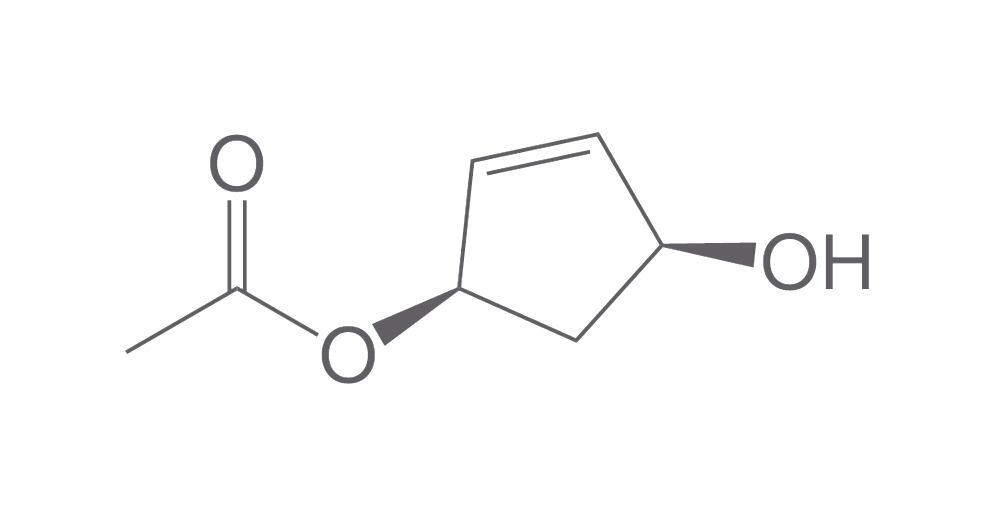 (1S,4R)-cis-4-Acetoxy-2-cyclopenten-1-ol, min. 98 %, 250 mg - Luminix Health
