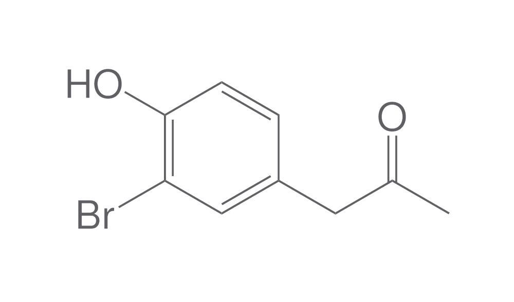 (3-Bromo-4-hydroxyphenyl)acetone, min. 95 %, 500 mg - Luminix Health