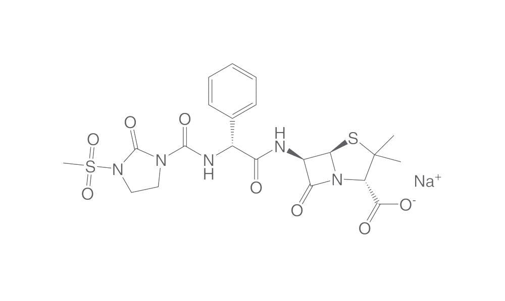 Mezlocillin sodium, min. 95 %, 5 g - Luminix Health