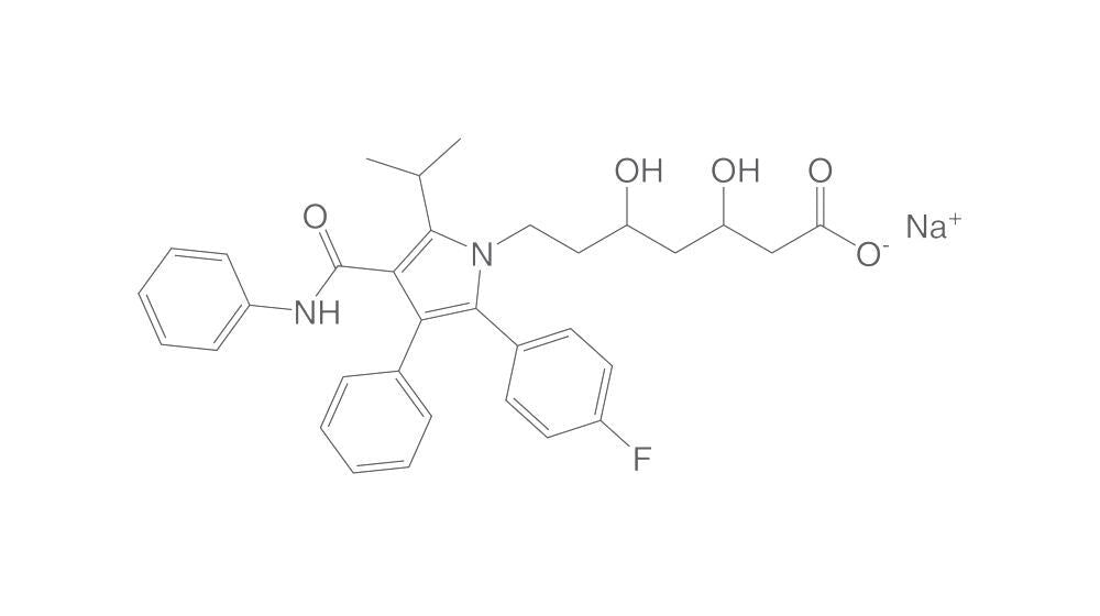Image of Atorvastatin sodium salt, min. 95 %, BioScience Grade, 10 mg - Luminix Health