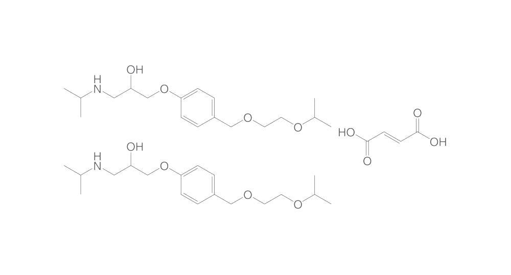 Image of Bisoprolol hemifumarate, min. 95 %, BioScience Grade, 50 mg - Luminix Health
