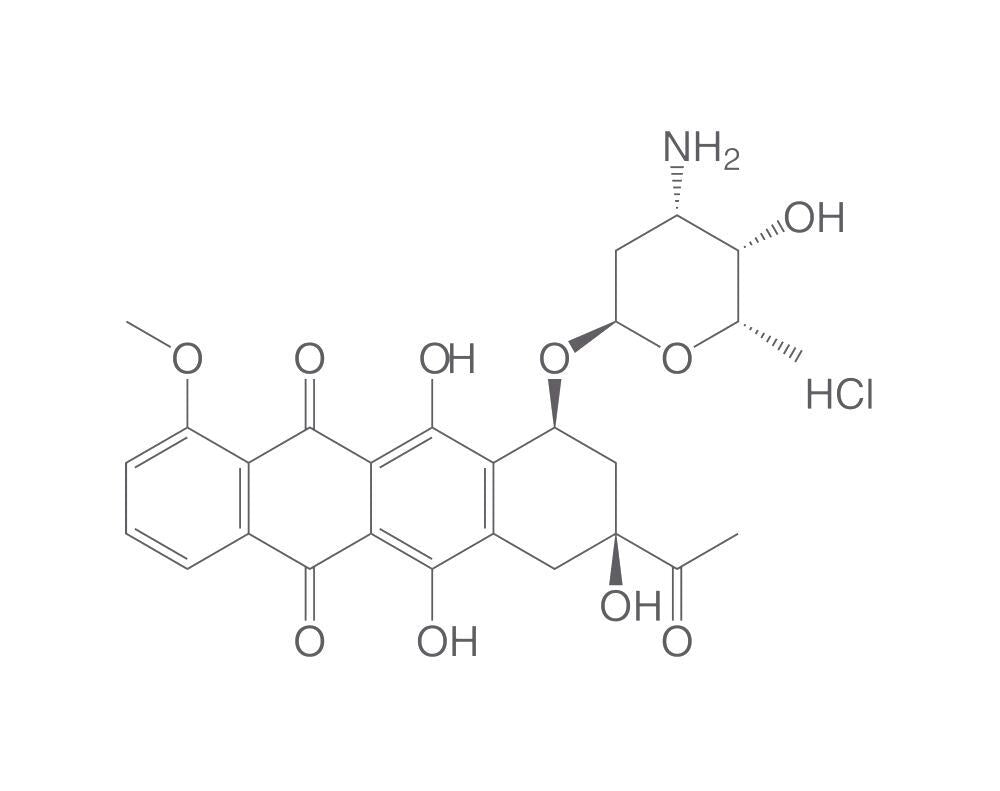 Daunorubicin hydrochloride, min. 95 %, BioScience Grade, 10 mg - Luminix Health