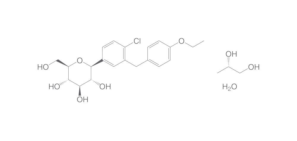 Image of Dapagliflozin propanediol monohydrate, min. 95 %, BioScience Grade, 10 mg - Luminix Health