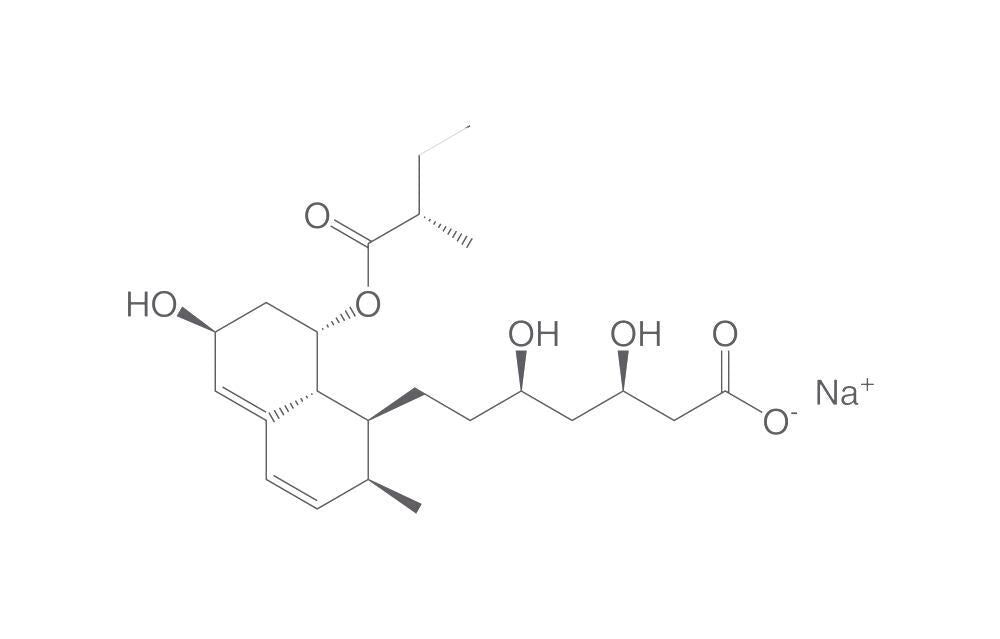 Image of Pravastatin sodium salt, min. 95 %, BioScience Grade, 50 mg - Luminix Health