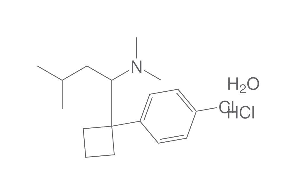 Sibutramine hydrochloride monohydrate, min. 95 %, BioScience Grade, 10 mg - Luminix Health