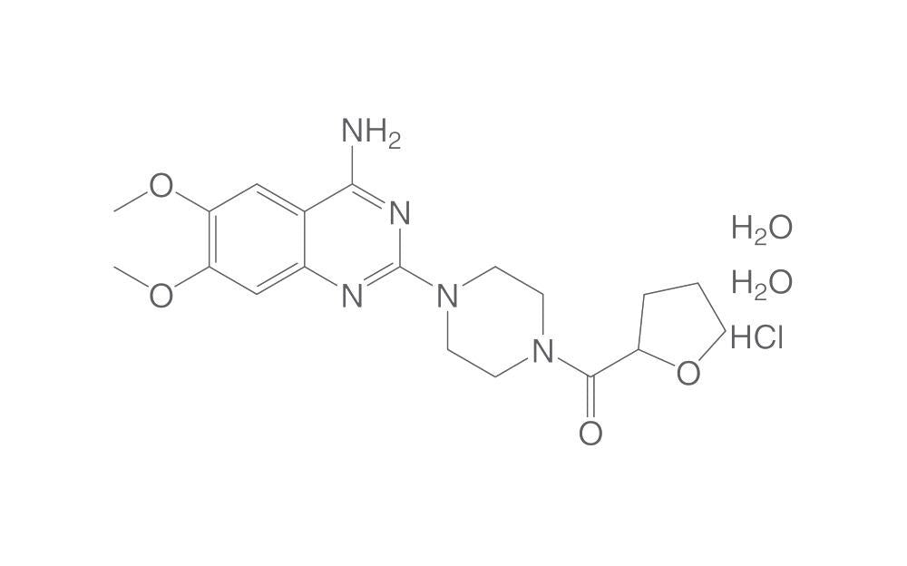 Terazosin hydrochloride dihydrate, min. 95 %, BioScience Grade, 50 mg - Luminix Health