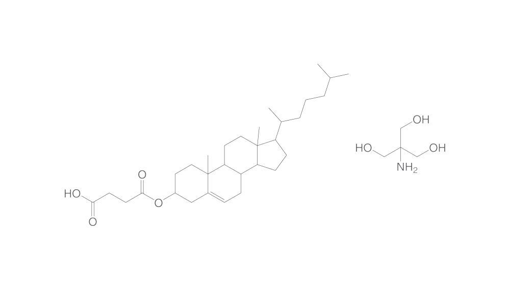 Image of Cholesteryl hemisuccinate tris, min. 95 %, 500 mg - Luminix Health