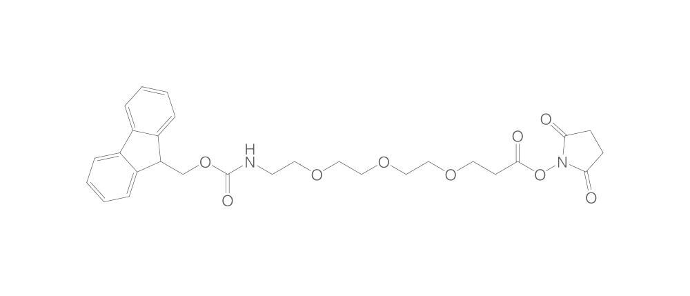 Fmoc-PEG3-NHS ester, min. 95 %, 50 mg - Luminix Health