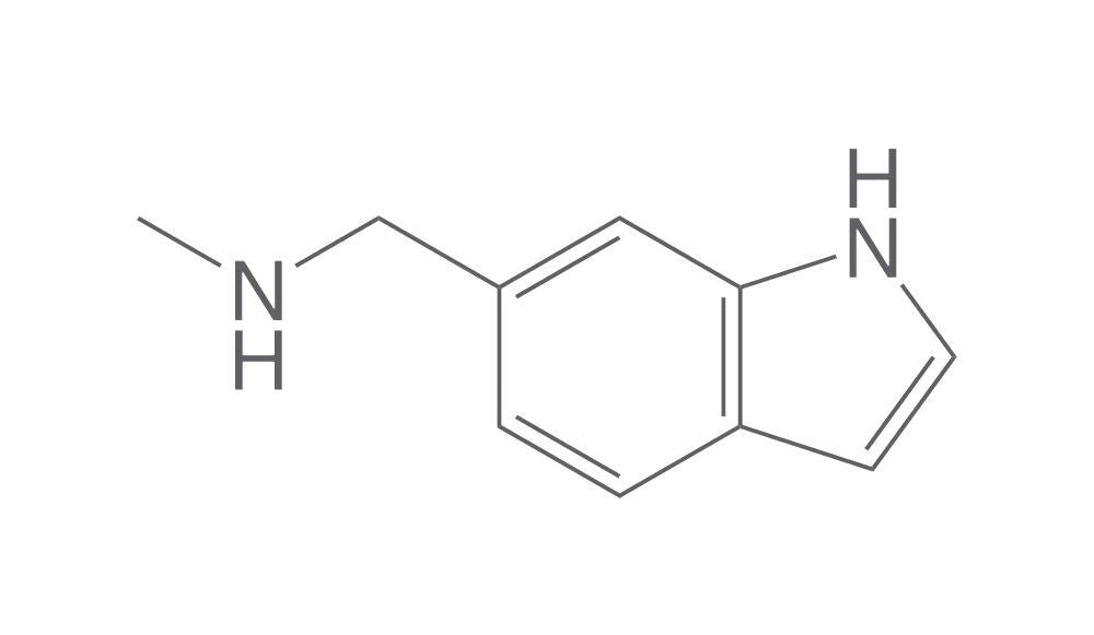 Image of [(1H-Indol-6-yl)methyl](methyl)amine, min. 95 %, 25 mg - Luminix Health