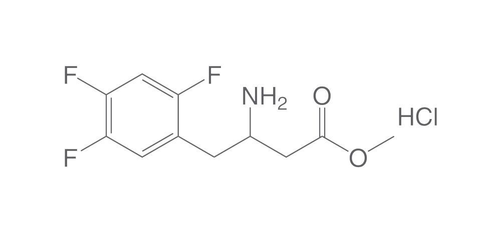 (S)-Methyl 3-amino-4-(2,4,5-trifluorophe, nyl)butanoate hydrochloride, 25 mg - Luminix Health