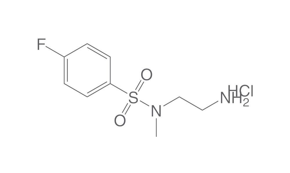 N-(2-Aminoethyl)-4-fluoro-N-methylbenzen, e-1-sulfonamide hydrochloride, 10 mg - Luminix Health