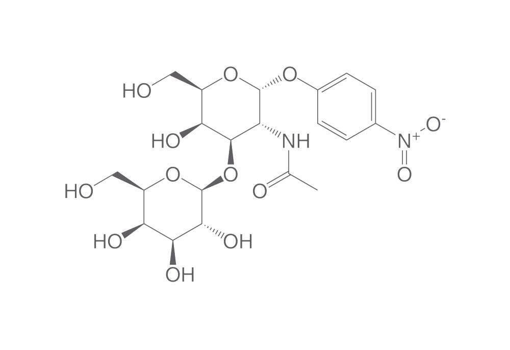 Image of 4-Nitrophenyl 2-acetamido-2-deoxy-3-O-(b
