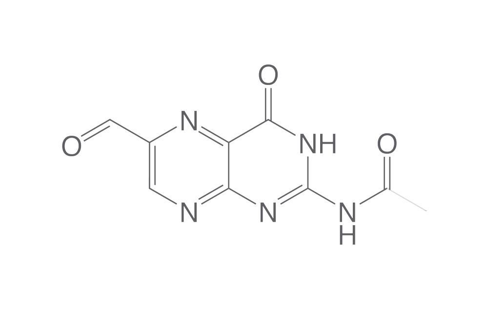 Image of 2-Acetamido-6-formylpteridin-4-one