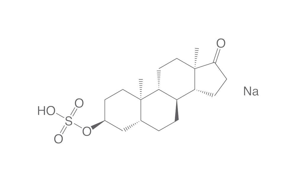 Androsterone sulfate sodium, min. 95 %, 1 mg - Luminix Health