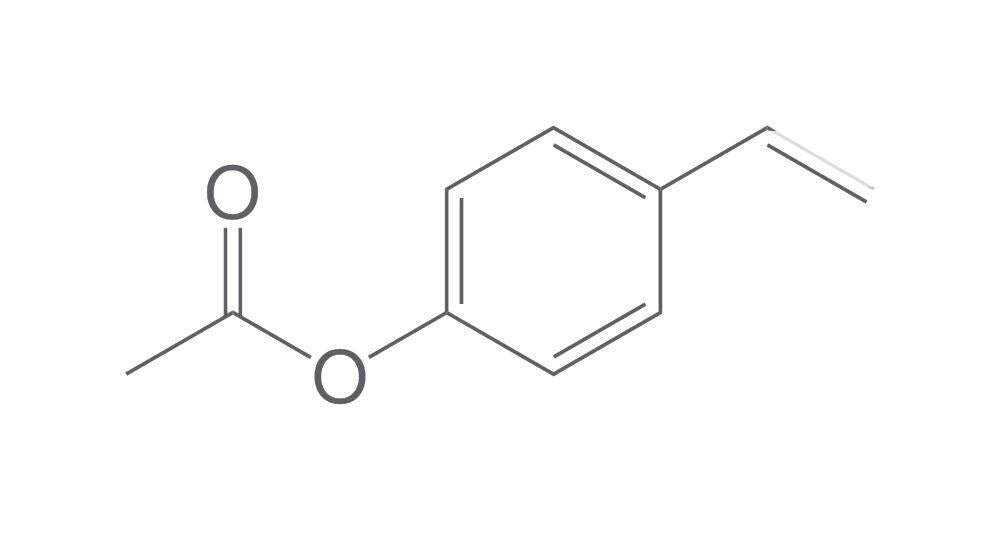 4-Acetoxystyrene, min. 95 %, stabilized with TBC, 50 g - Luminix Health