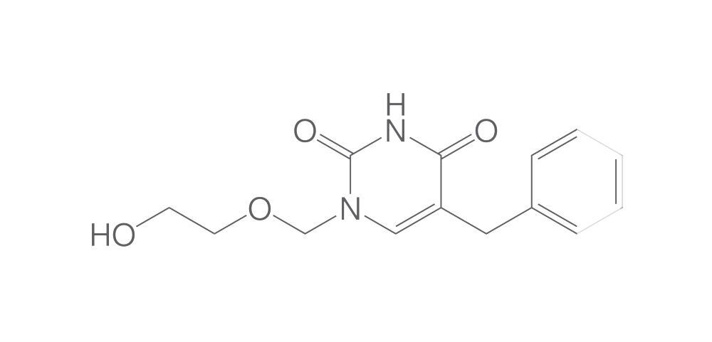 Image of 5-Benzyl-1-(2-hydroxyethoxymethyl)uracil