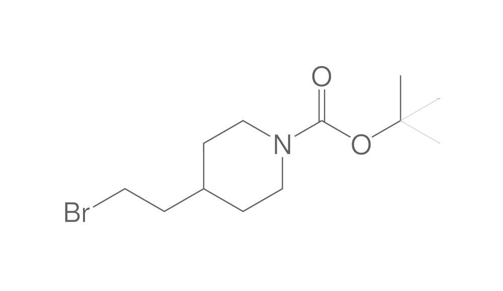 tert-Butyl-4-(2-bromoethyl)piperidine-1-, carboxylate, 250 mg - Luminix Health