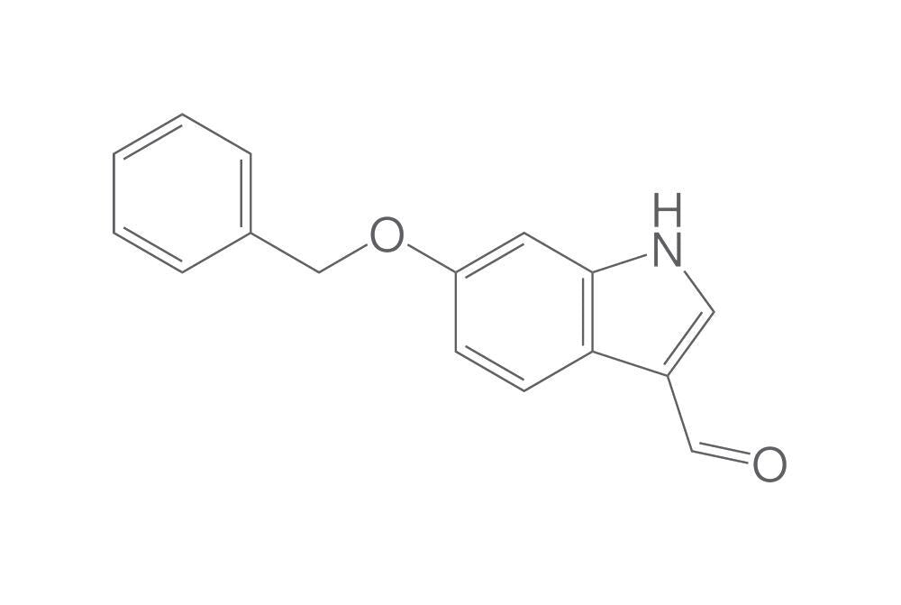 6-Benzyloxyindole-3-carboxaldehyde, min. 95 %, 10 g - Luminix Health