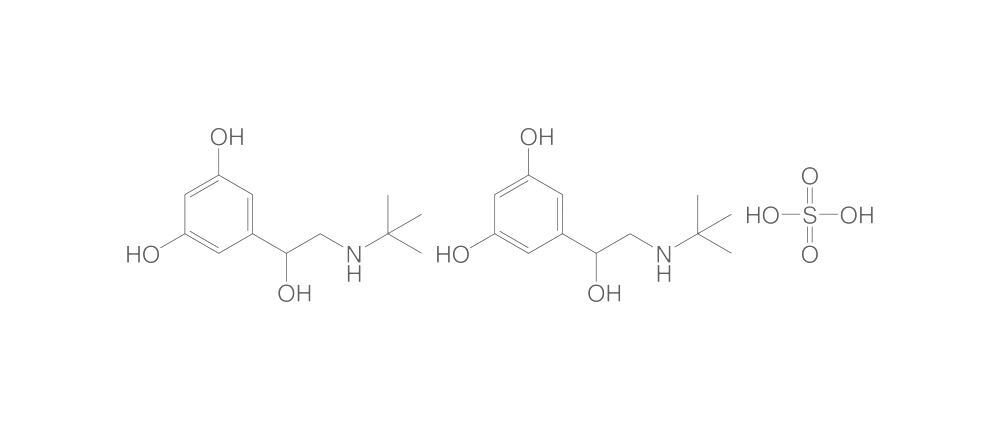 Terbutaline hemisulfate, min. 95 %, 5 g - Luminix Health