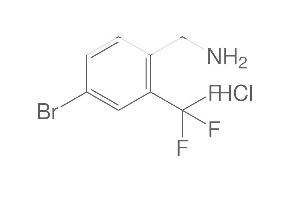 4-Bromo-2-(trifluoromethyl)benzylamine h, ydrochloride, 250 mg - Luminix Health