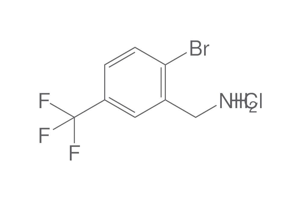 2-Bromo-5-(trifluoromethyl)benzylamine h, ydrochloride, 5 g - Luminix Health