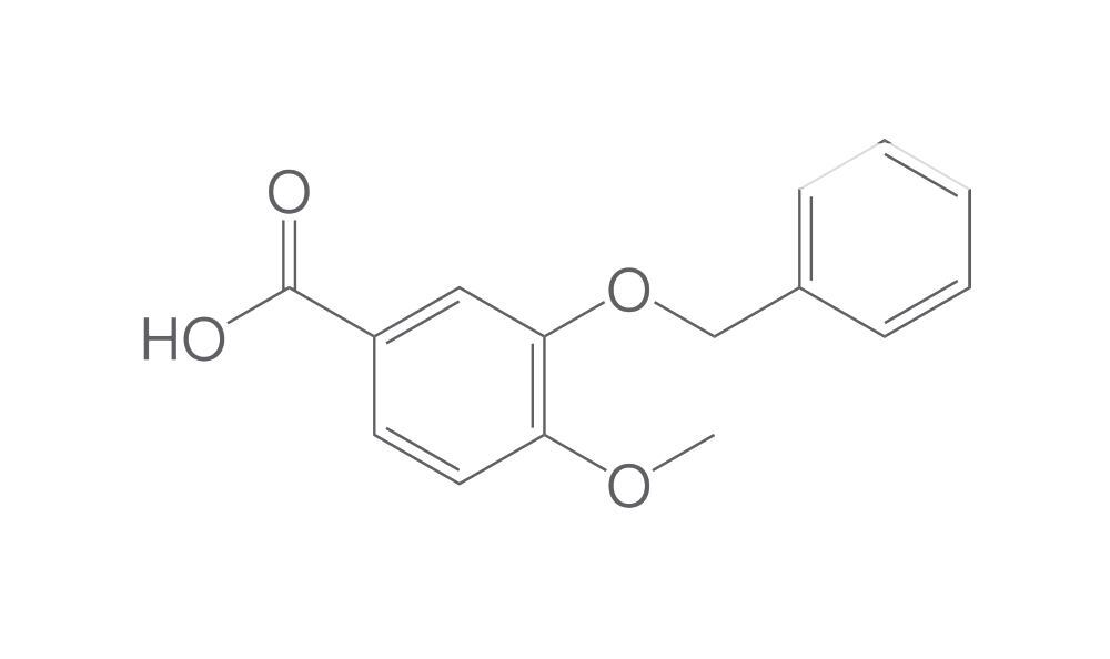 3-Benzyloxy-4-methoxybenzoic acid, min. 95 %, 500 mg - Luminix Health