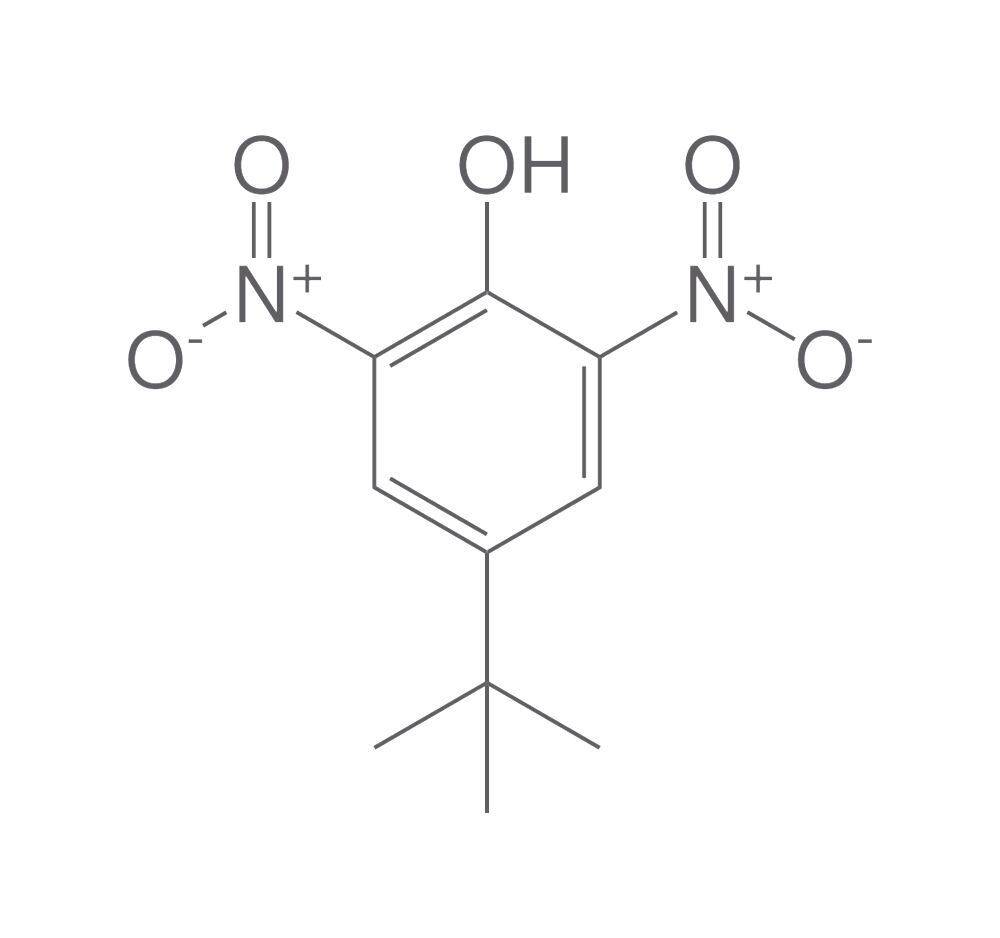 4-tert-Butyl-2,6-dinitrophenol, min. 95 %, 25 g - Luminix Health