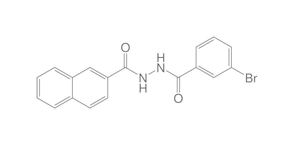 1-(3-Bromobenzoyl)-2-(2-naphthoyl)-hydra, zine, 1 g - Luminix Health