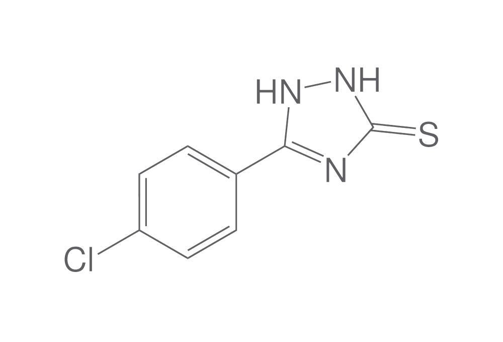 5-(4-Chlorophenyl)-4H-1,2,4-triazole-3-t, hiol, 250 mg - Luminix Health